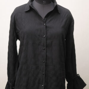 Crush fabric shirt
